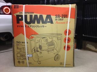 エアコンプレッサー PUMA SR-201: イマイエンヂニアリングのこころ