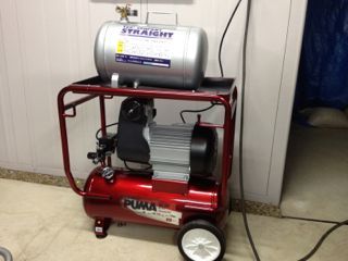 エアコンプレッサー PUMA SR-201: イマイエンヂニアリングのこころ